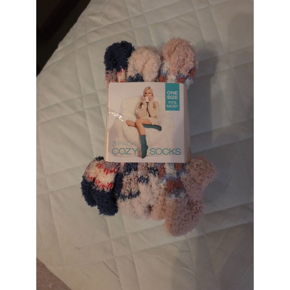 3 Pack Cozy Socks